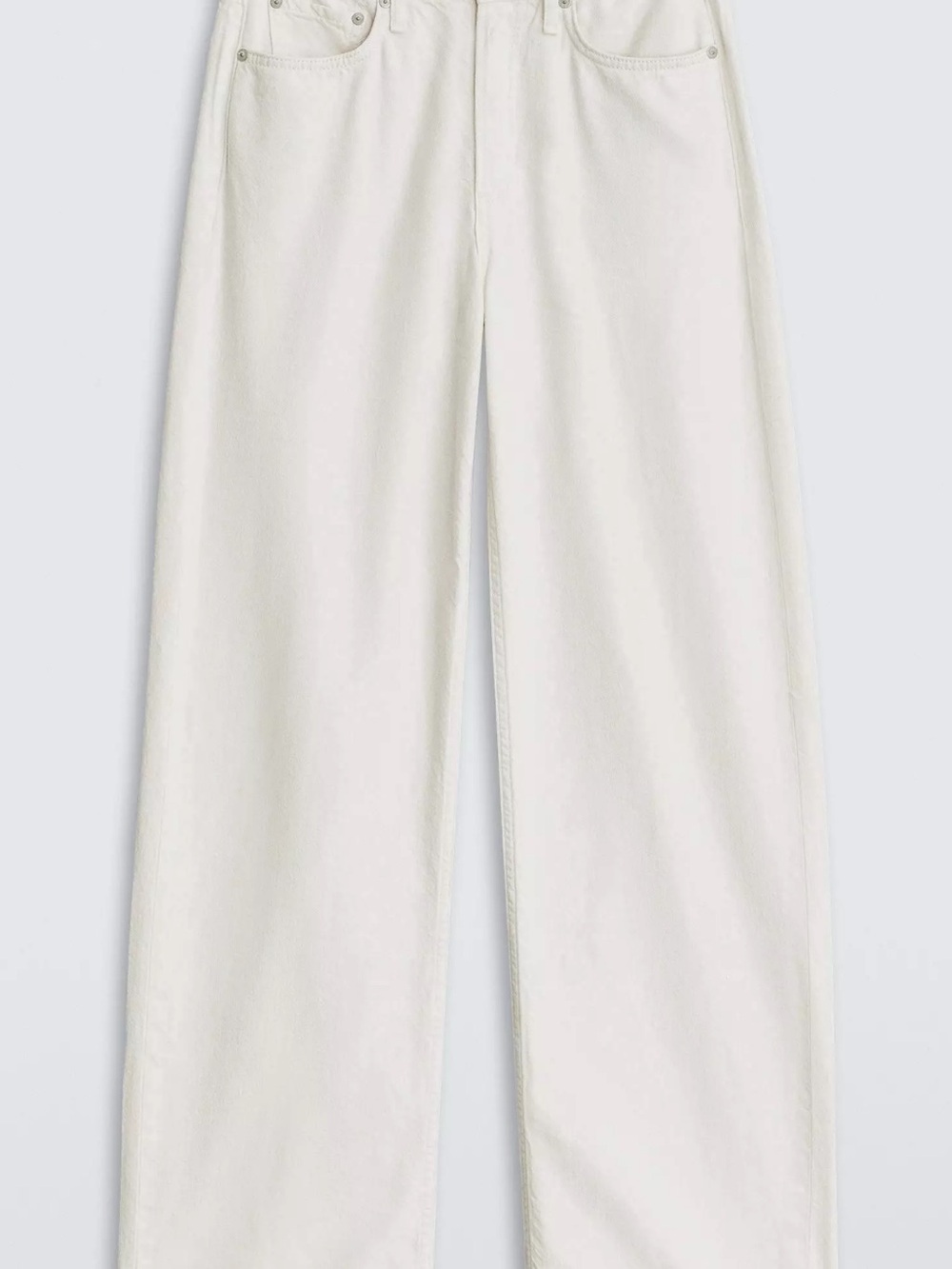 rag & bone Logan featherweight cream jeans - Picture 5 of 7